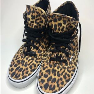 SOLD Vans Hi Tops (Leopard Print)